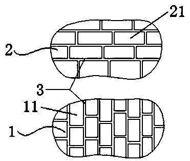 Planning method of laser deposition scanning path