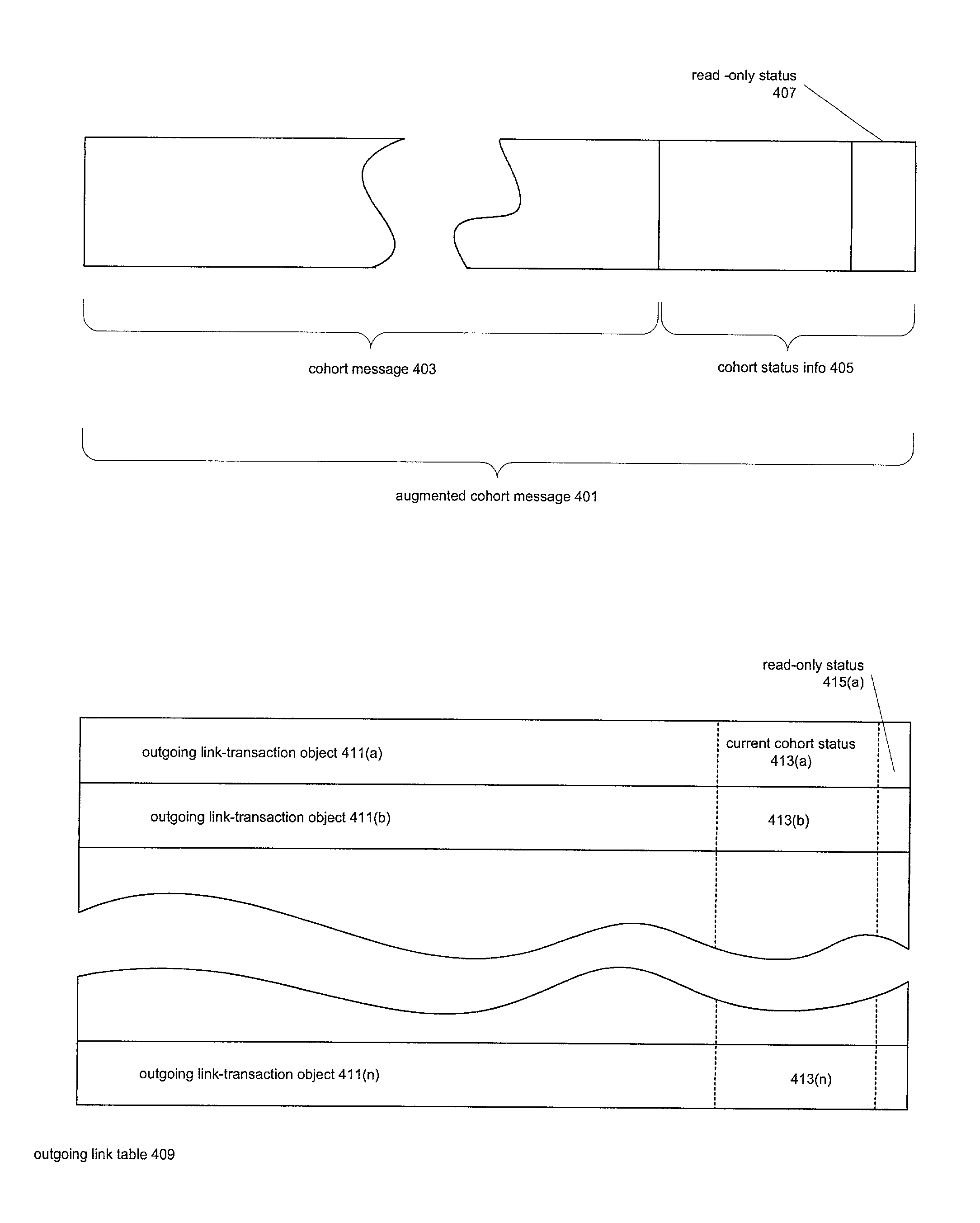 Two-phase commit with queryable caches