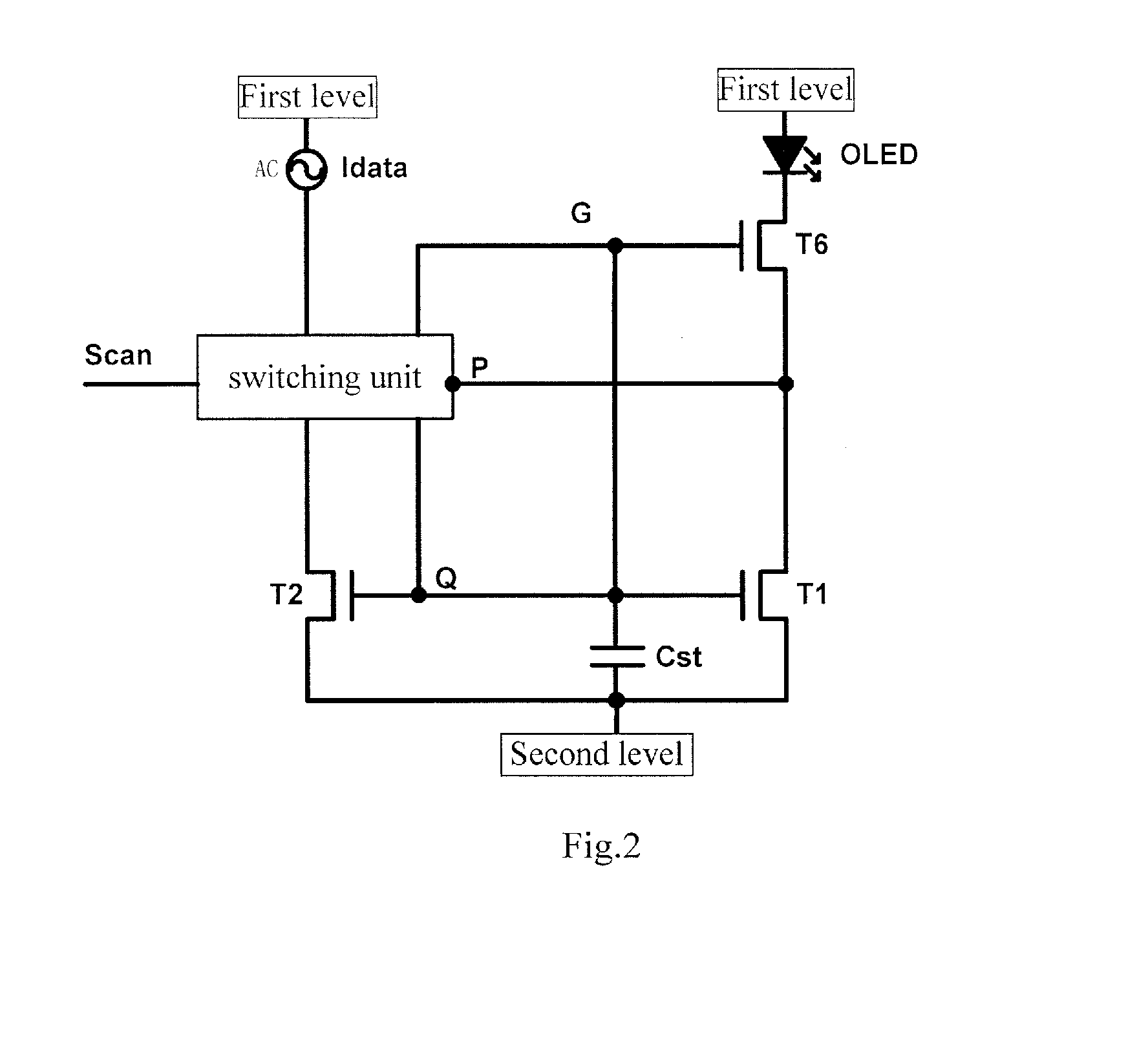 Driving circuit and method for pixel unit, pixel unit and display apparatus