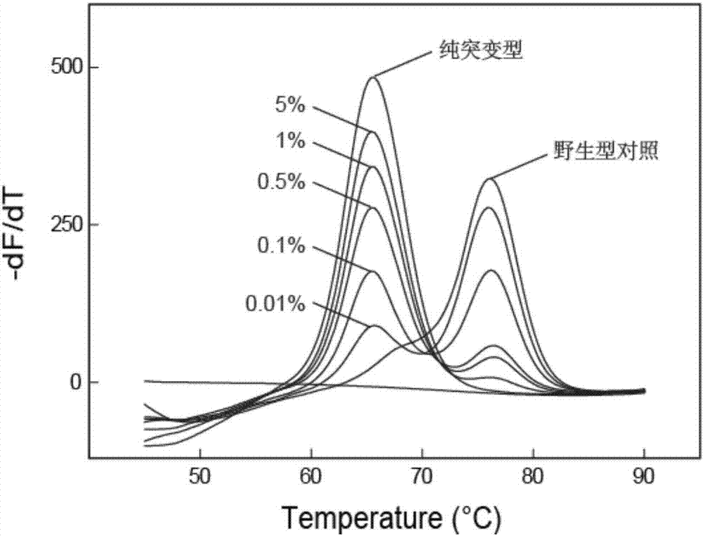 Low-abundance gene mutation detecting method