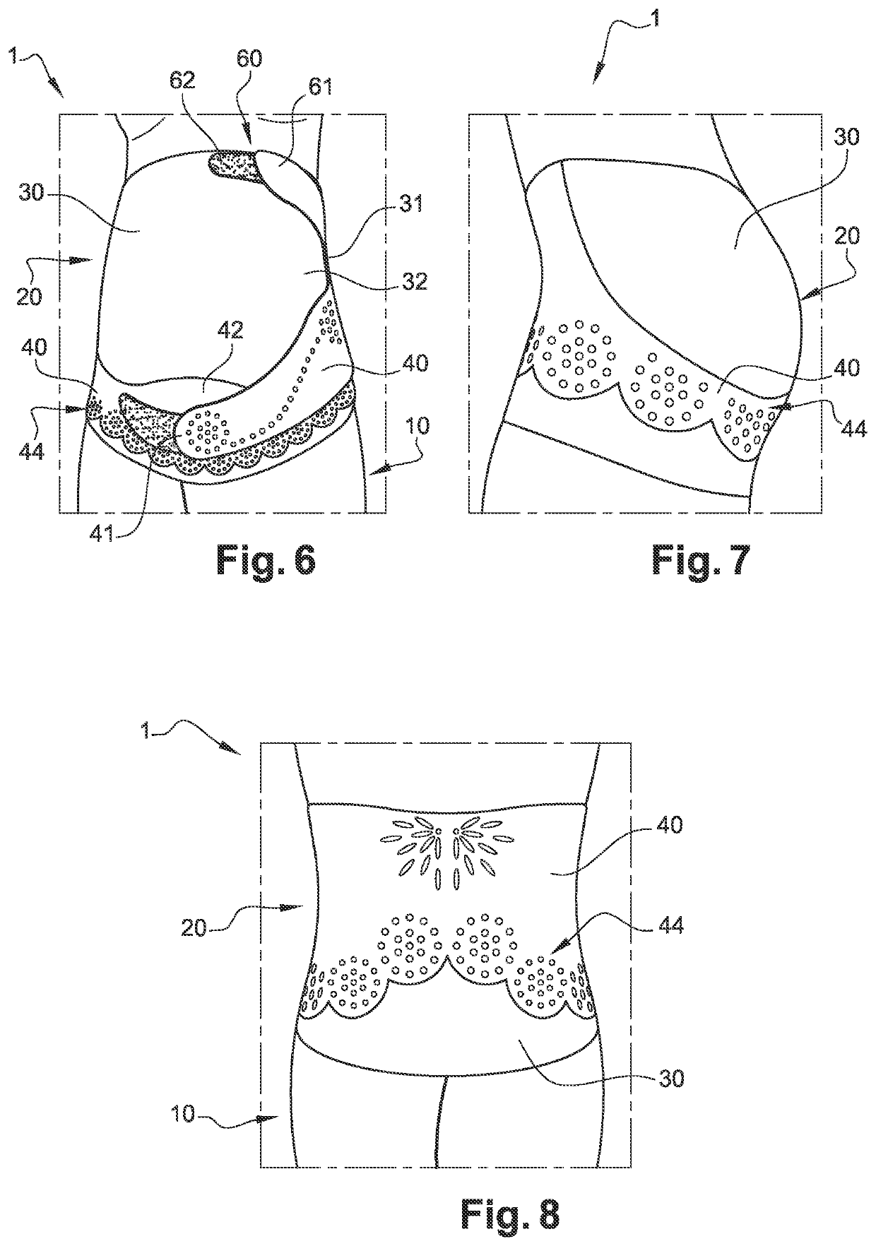 Support garment for a pregnant woman, and method for manufacturing same