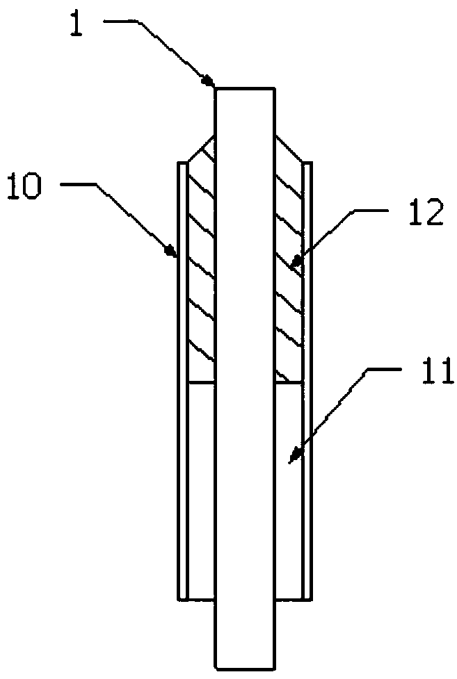 Cable anchoring anti-corrosion structure of stayed-cable bridge and anti-corrosion technology