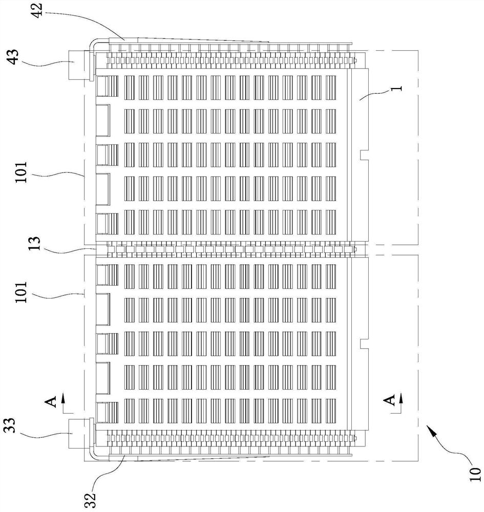 Method for manufacturing bipolar horizontal battery and bipolar horizontal battery