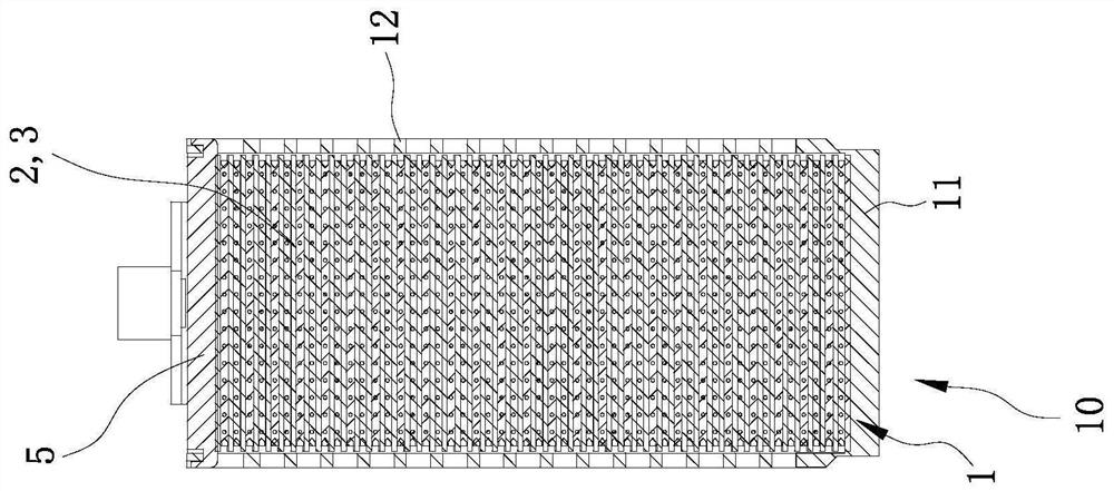 Method for manufacturing bipolar horizontal battery and bipolar horizontal battery