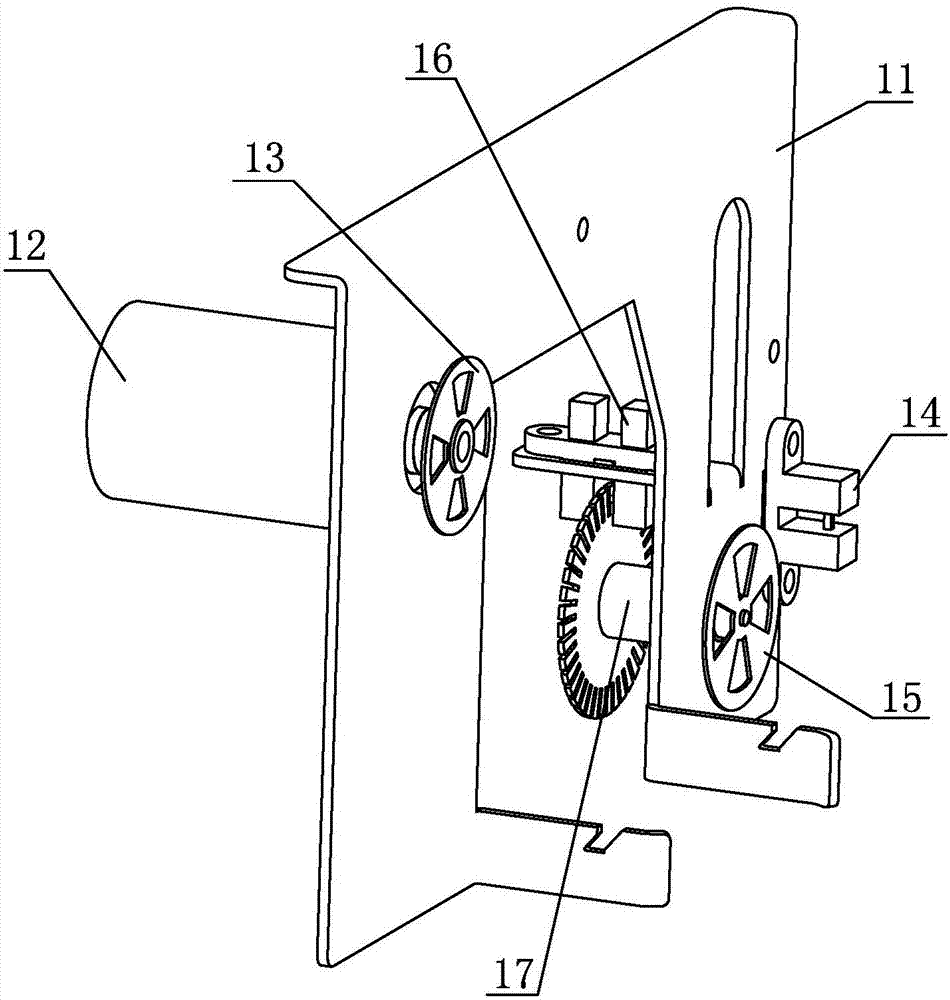 Ribbon mechanism for concave code printing