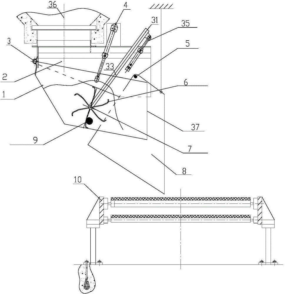 A rolling harrow environmental protection energy saving high efficiency feeder