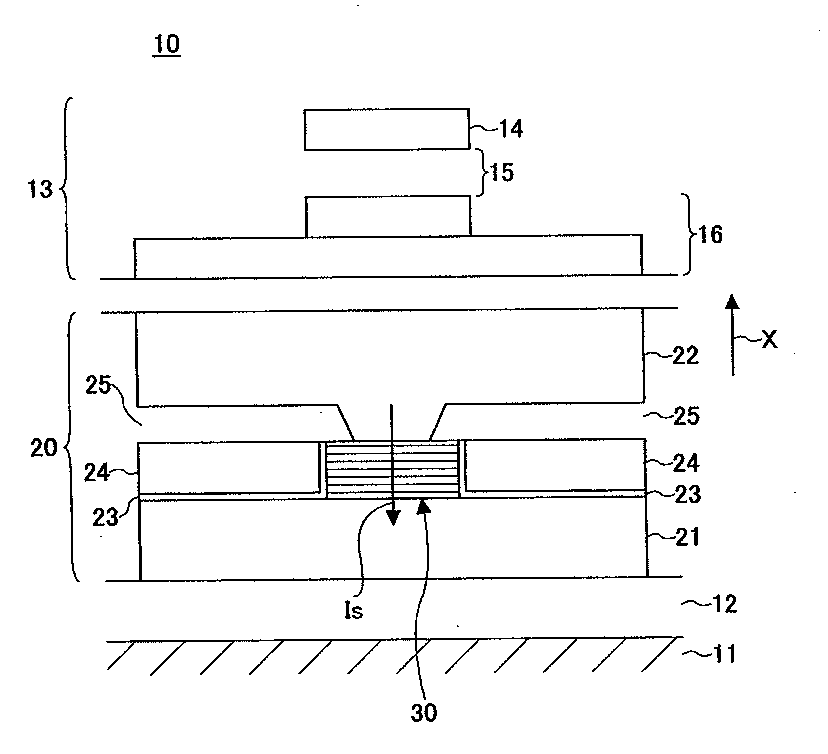 Magnetoresistive device, magnetic head, magnetic storage apparatus, and magnetic memory