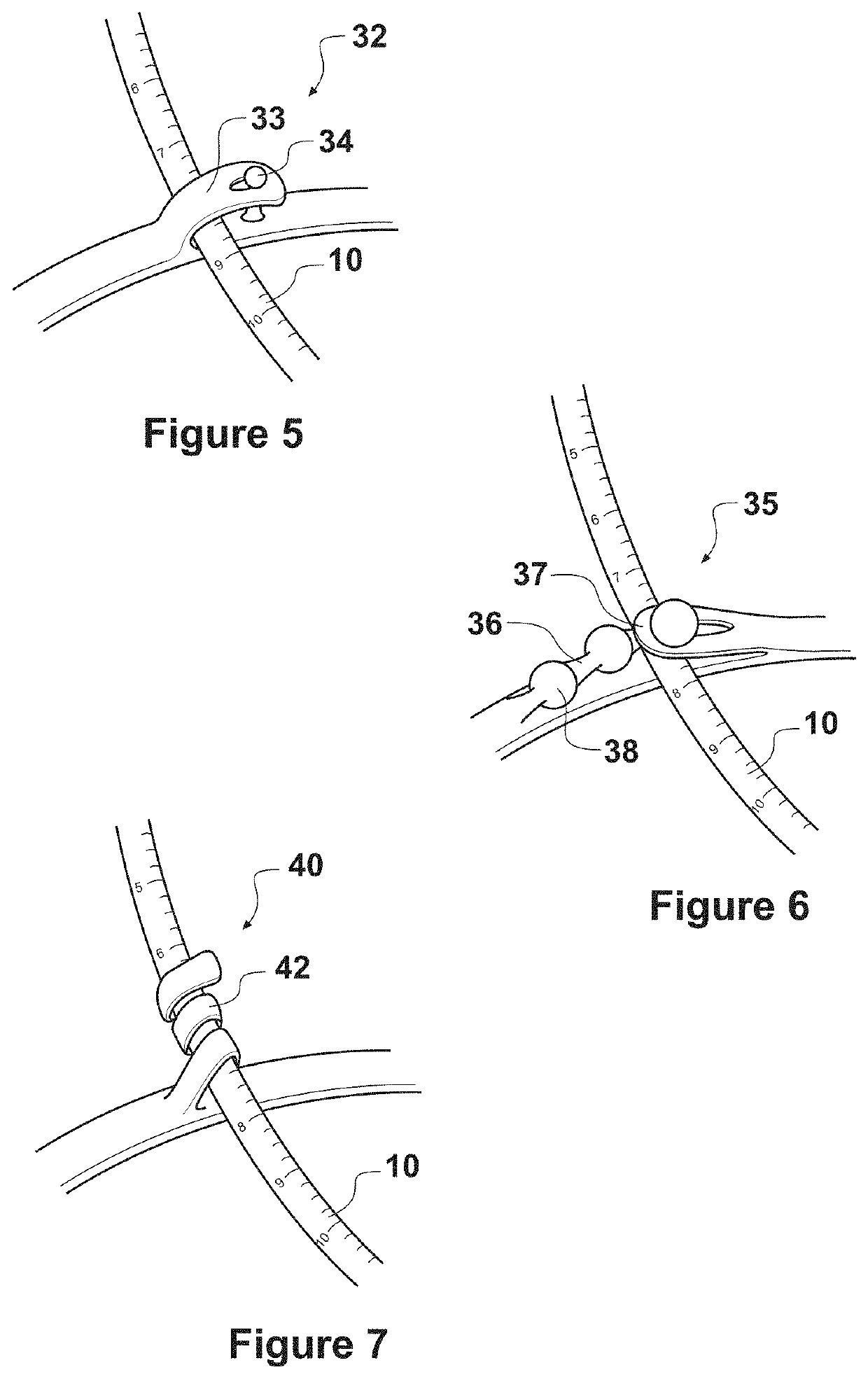 Patient tube securement apparatus for securing a patient tube to a patient