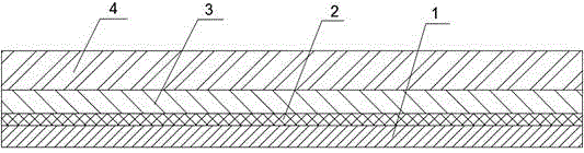 Flexible electroluminescence composite material and preparation method thereof