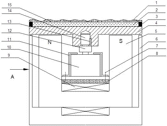 Water-based magneto-rheological closed flexible polishing head based on normal force