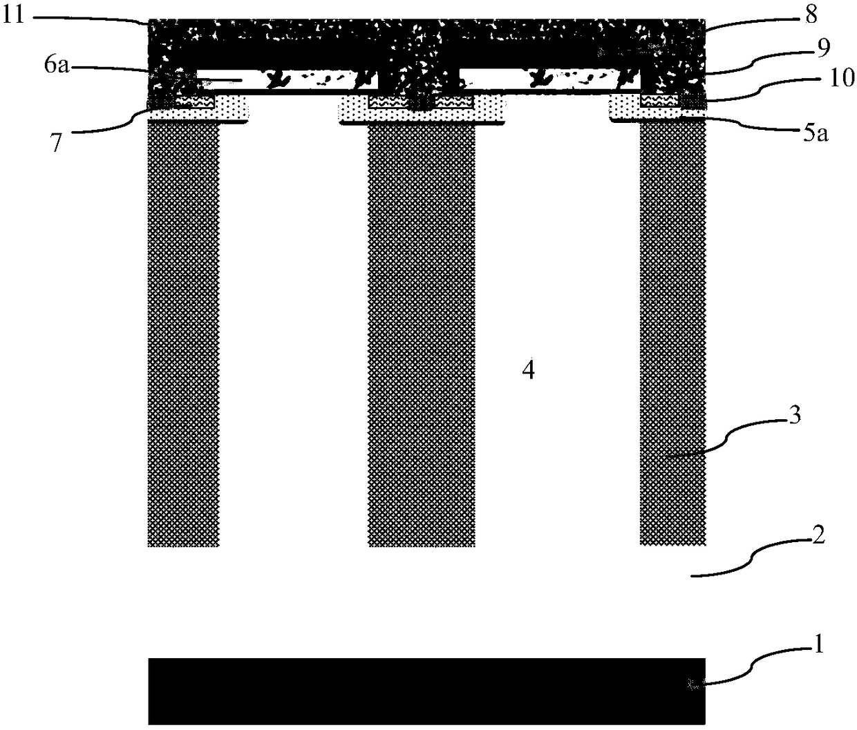 Fabrication method of trench gate super junction mosfet