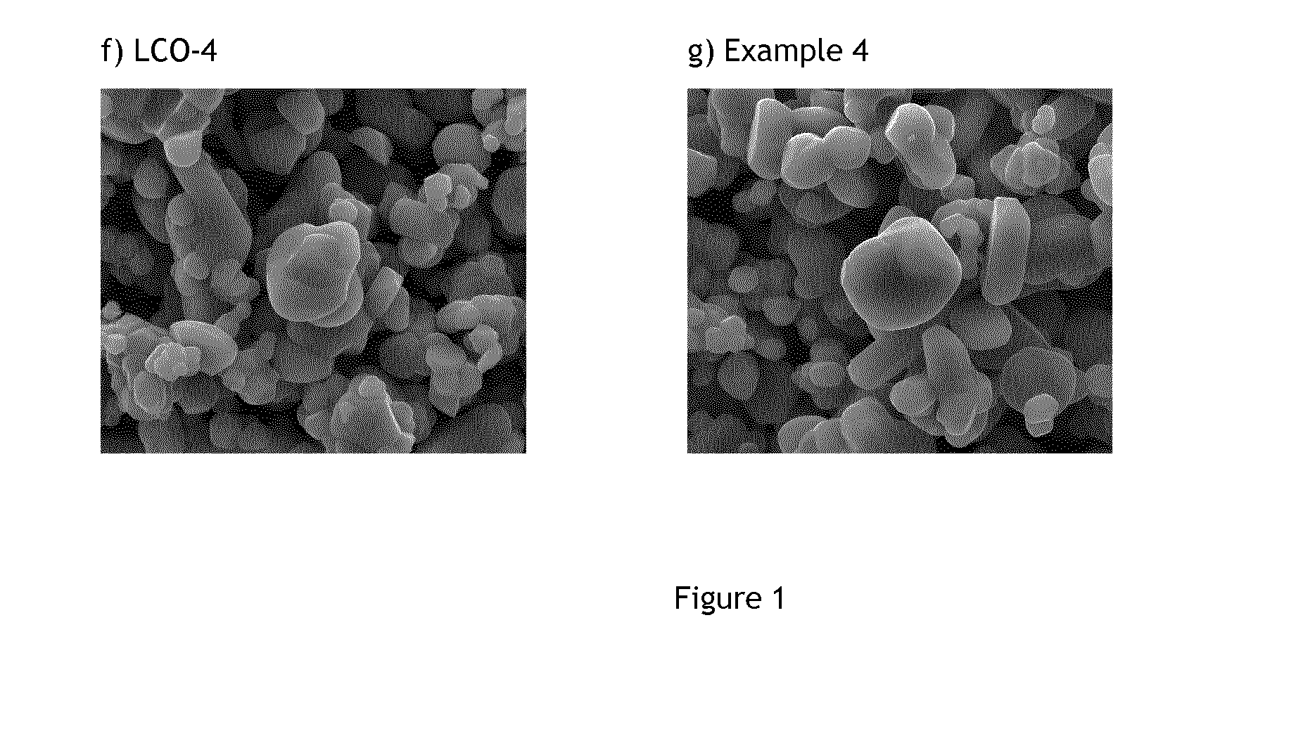 Lithium Metal Oxide Particles Coated with a Mixture of the Elements of the Core Material and One or More Metal Oxides