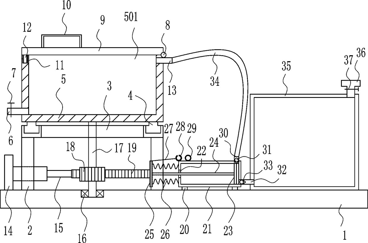 Handle washing device for medical operating scalpel