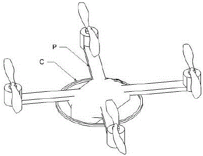 Wireless charging equipment and method for multi-rotor aircraft