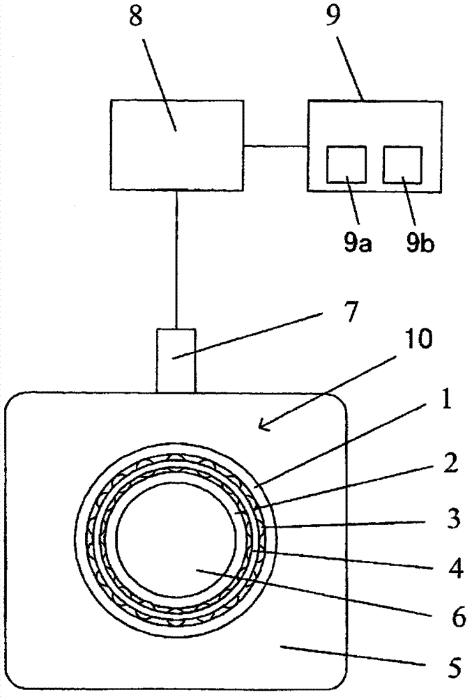 Method for detecting damage of bearing