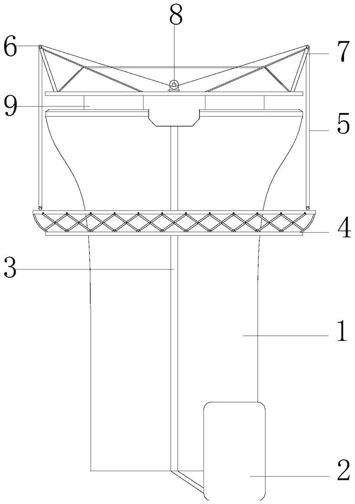 Pier column automatic spraying maintenance system and method