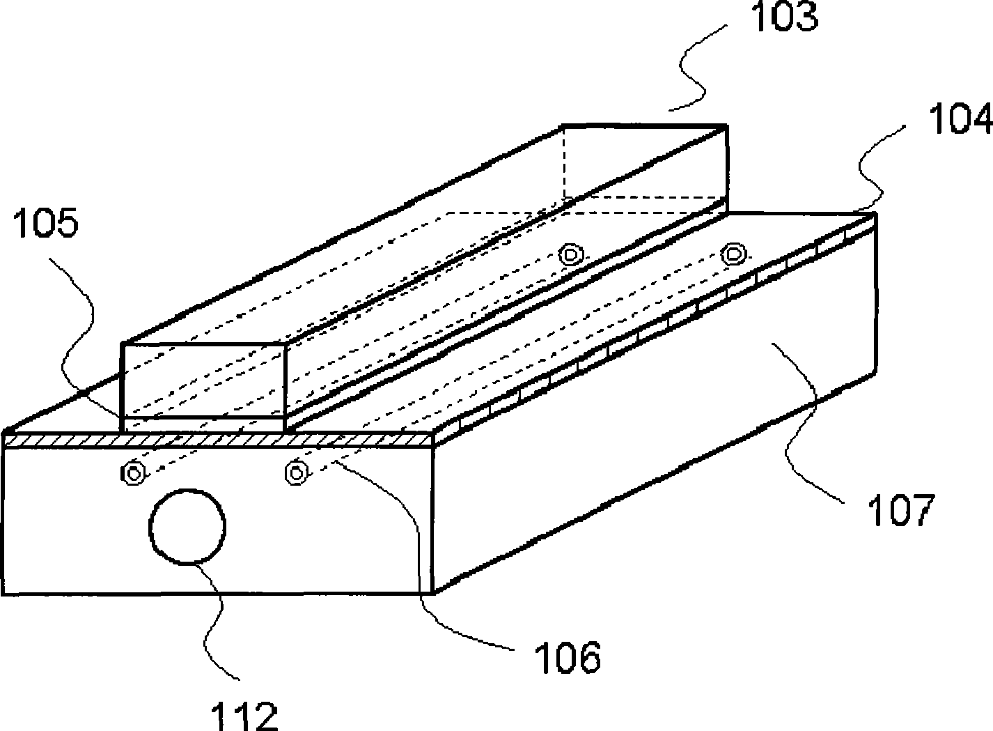 Large area microwave plasma CVD device