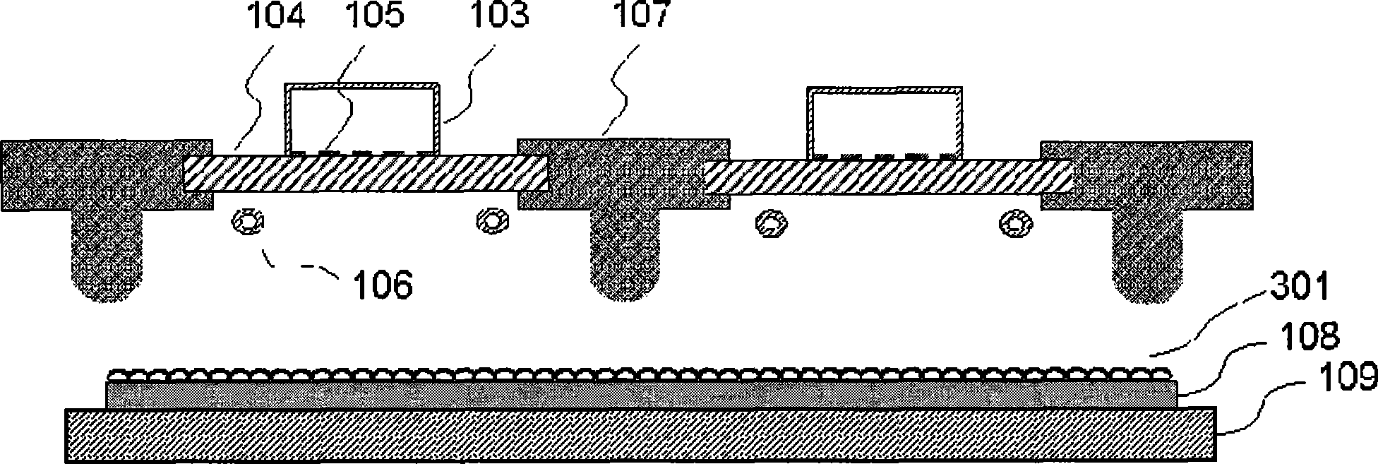 Large area microwave plasma CVD device