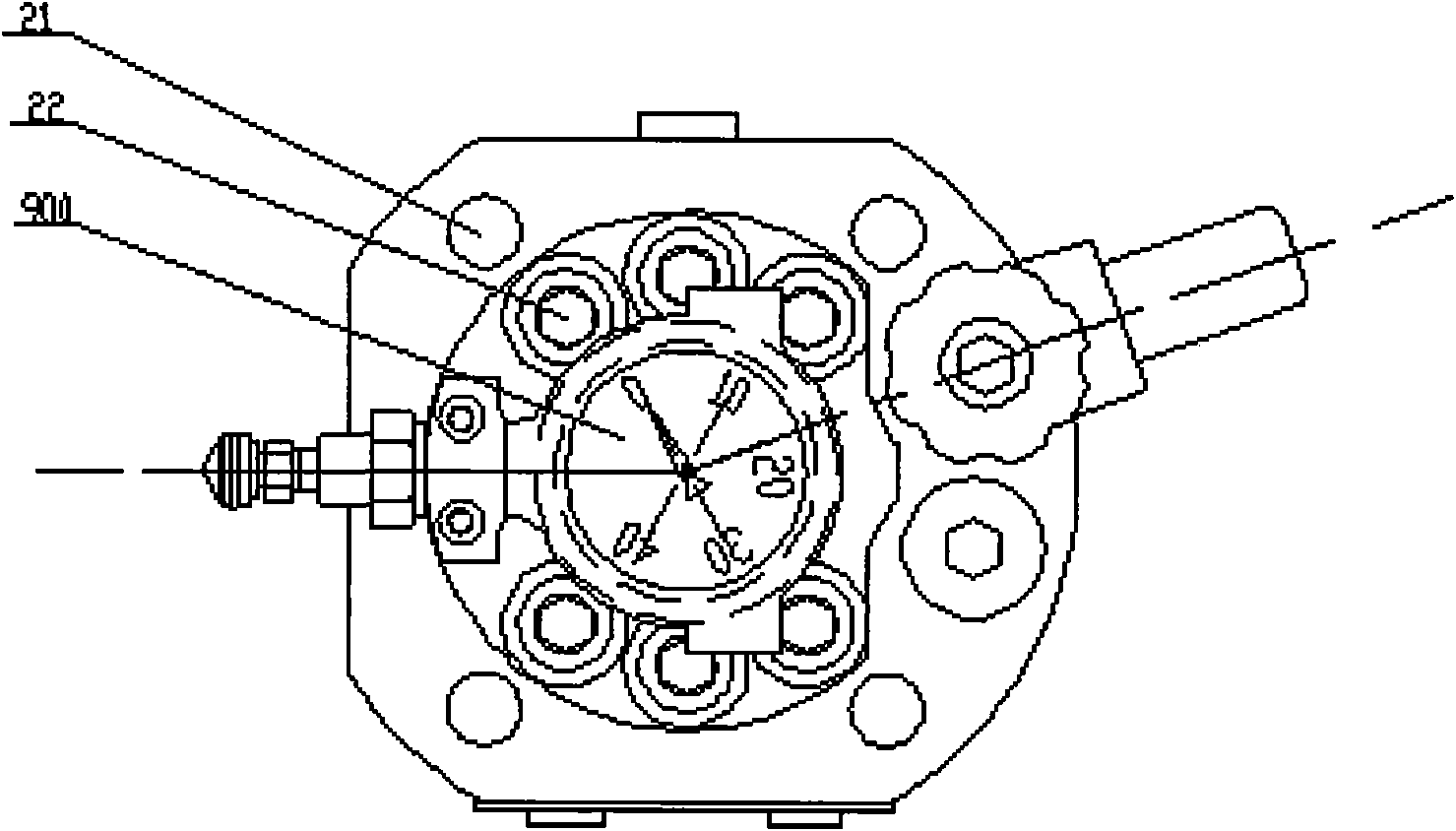 Hydraulic control flow valve