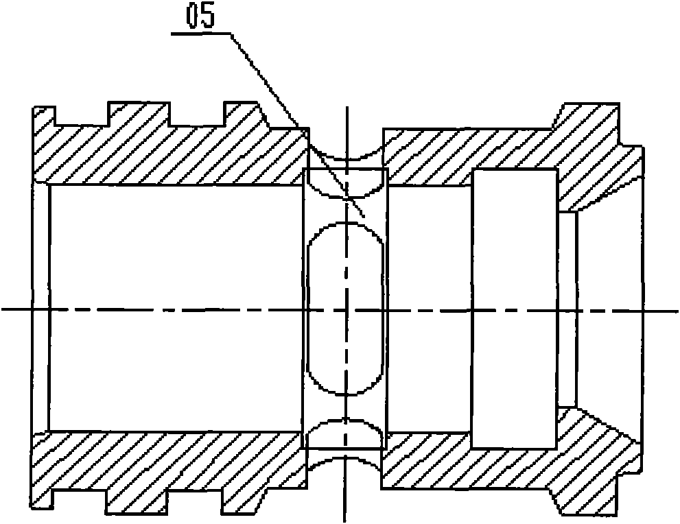 Hydraulic control flow valve