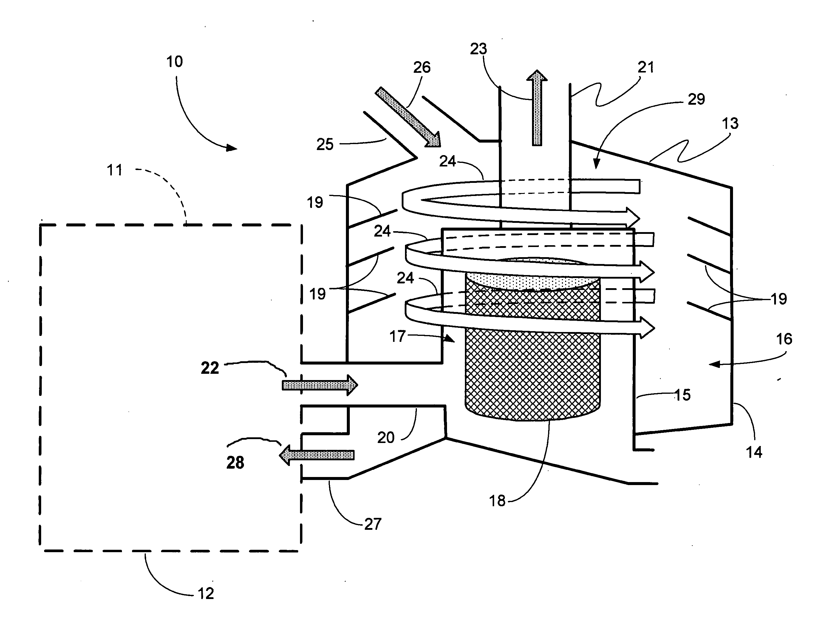 Clothes dryer apparatus with improved lint removal system