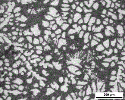 Method for preparing nano-aluminum-nitride reinforced aluminum-based composite semi-solid slurry based on ultrasonic and mechanical vibration combination