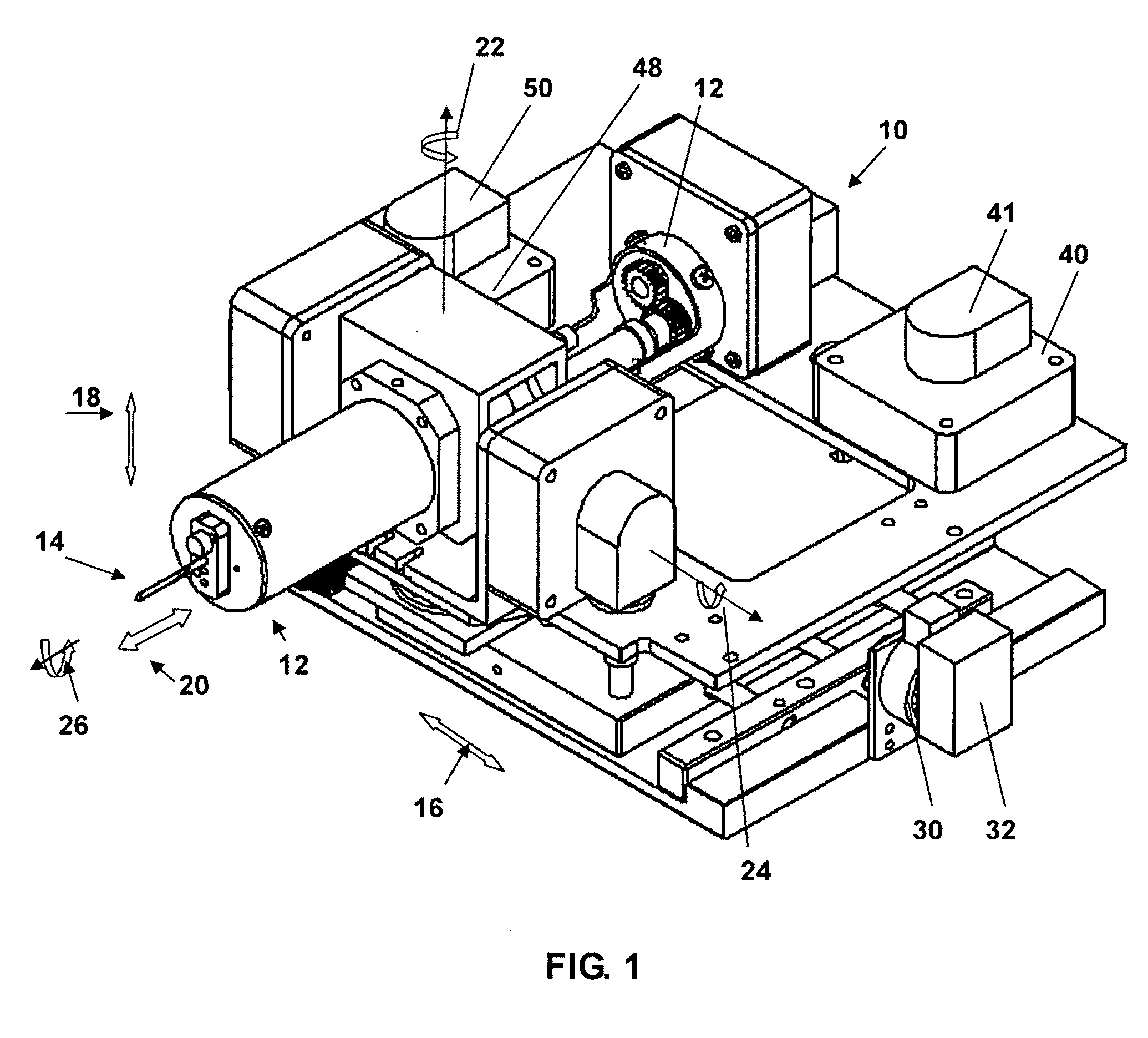 Medical robot for use in a MRI