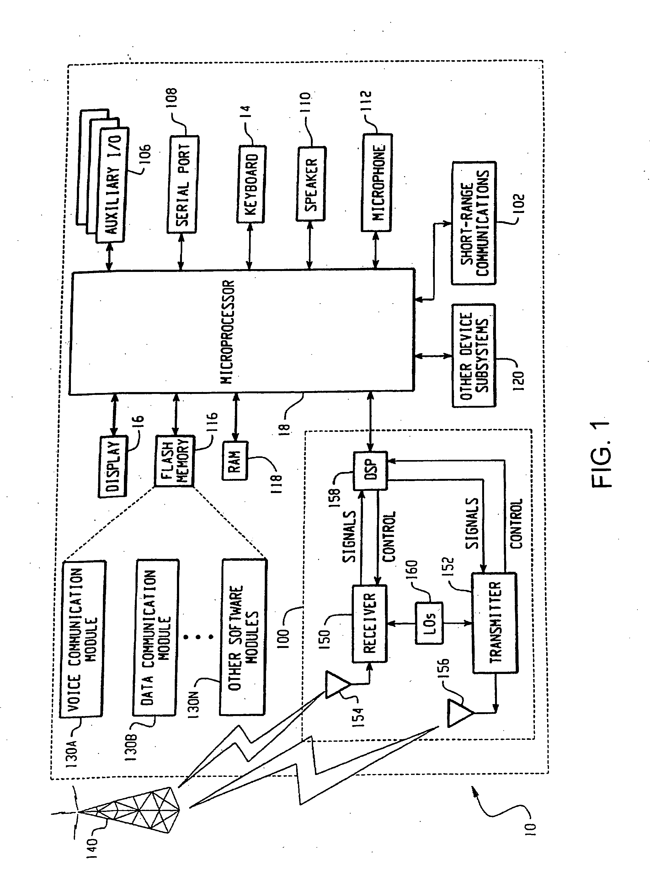 System and method for automatically saving memory contents of a data processing device on power failure