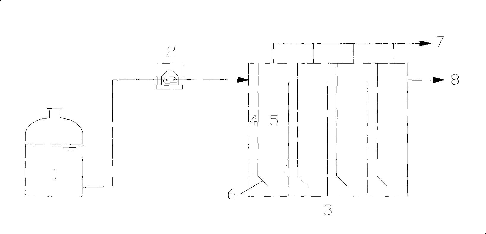 Method for anaerobic ammonia oxidation treatment of low-concentration ammonia nitrogen wastewater