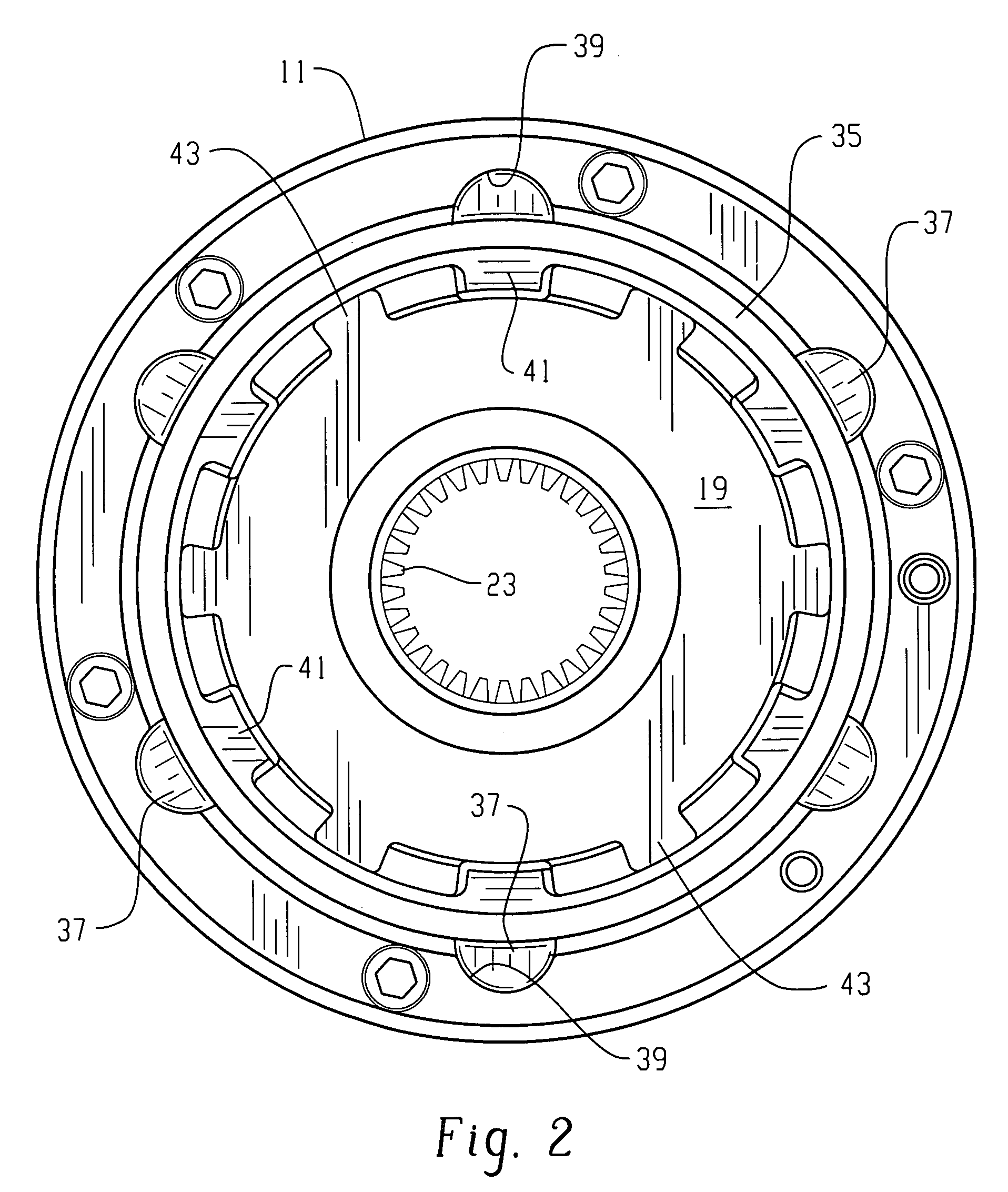 Electronically actuated locking differential