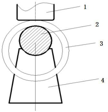 A method for shaping the mandrel to elongate the ta15 high cylinder