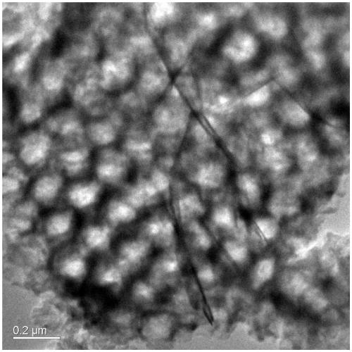 Three-dimensional ordered porous sulfur-carrying material for positive pole piece of lithium-sulfur battery as well as preparation method and application of three-dimensional ordered porous sulfur-carrying material