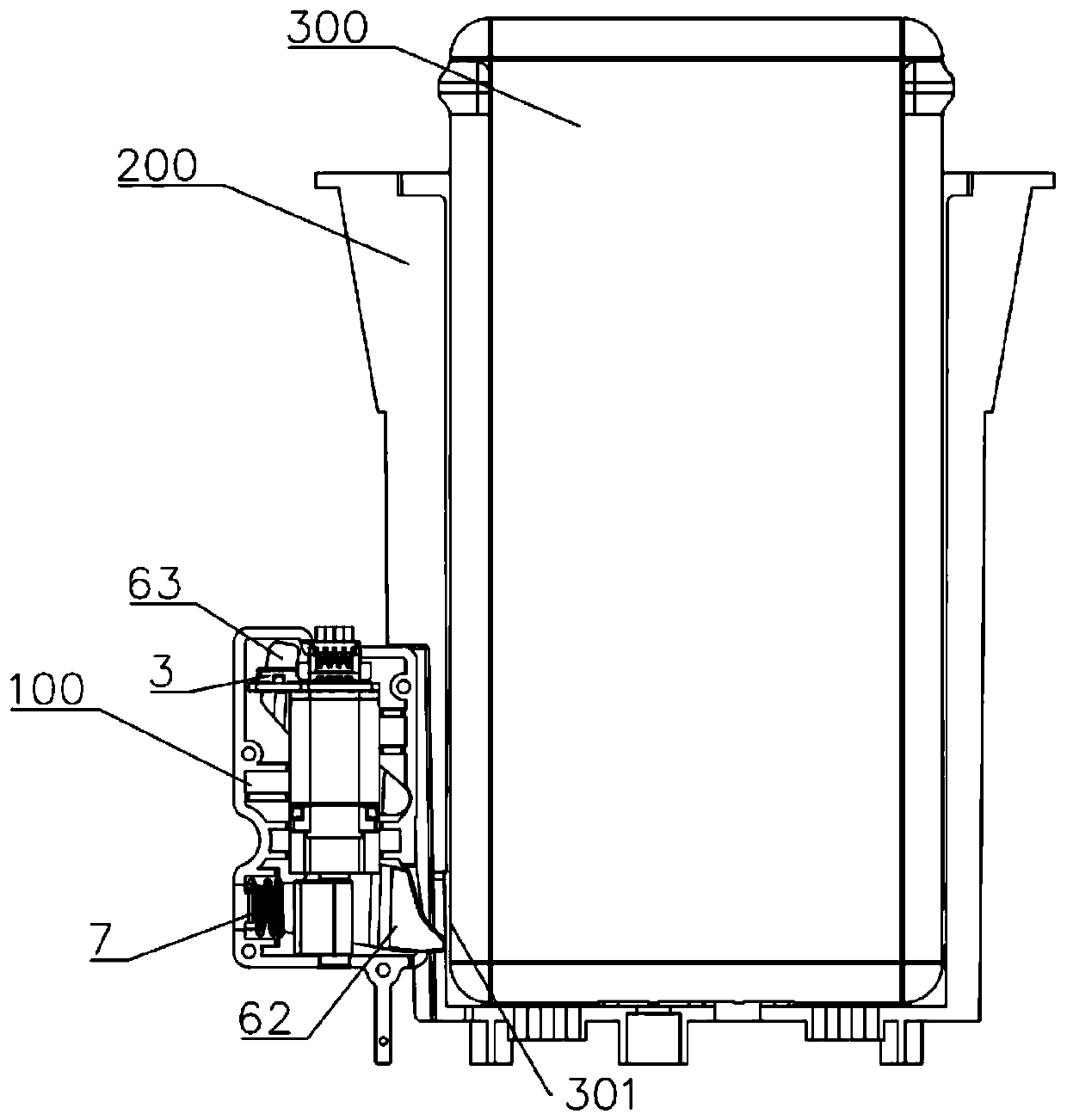 Anti-theft buckle mechanism of sharing charging equipment