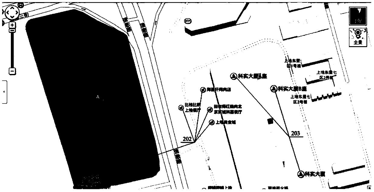 Electronic map demonstration method and device