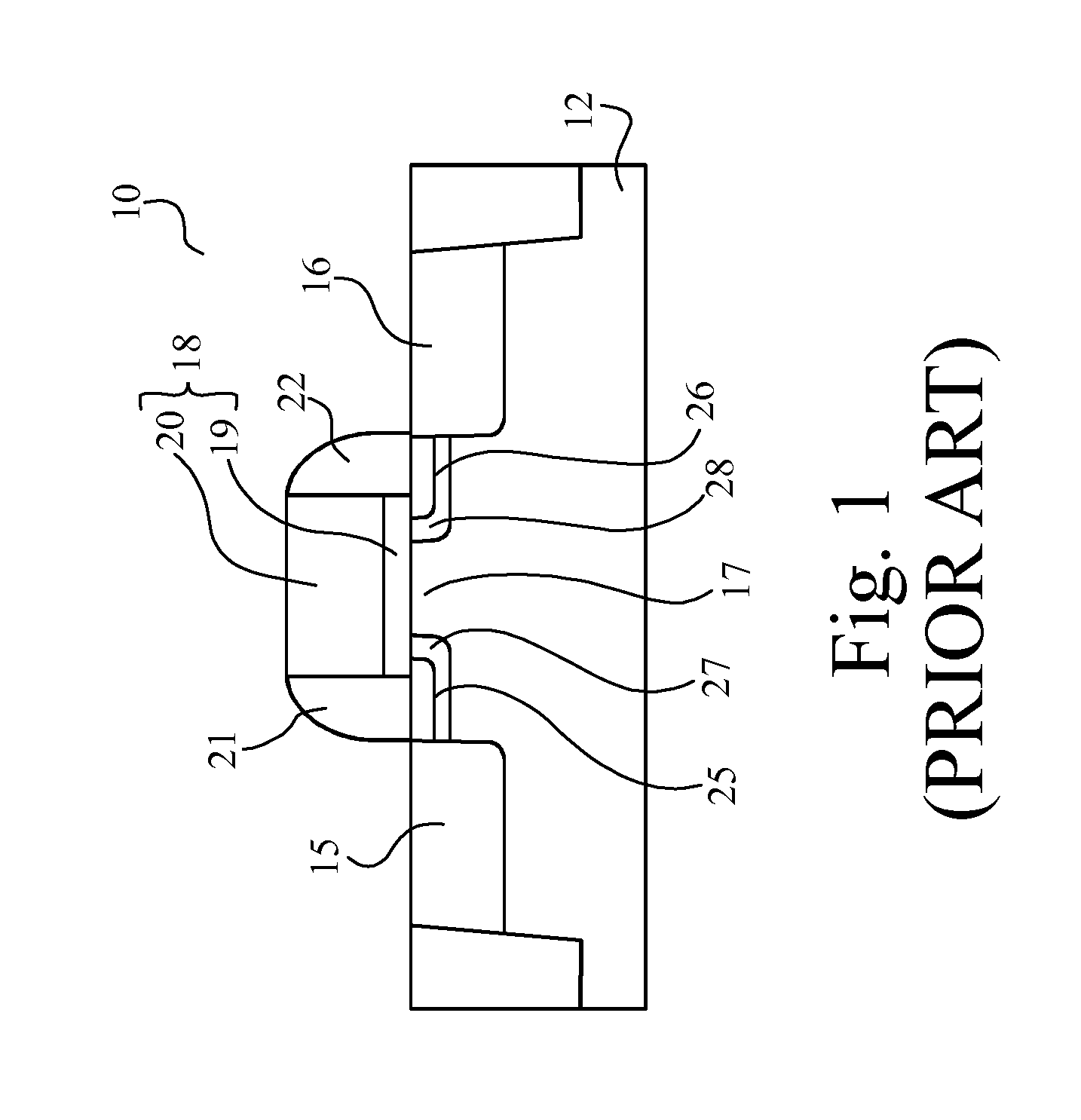 Method of fabricating a transistor structure