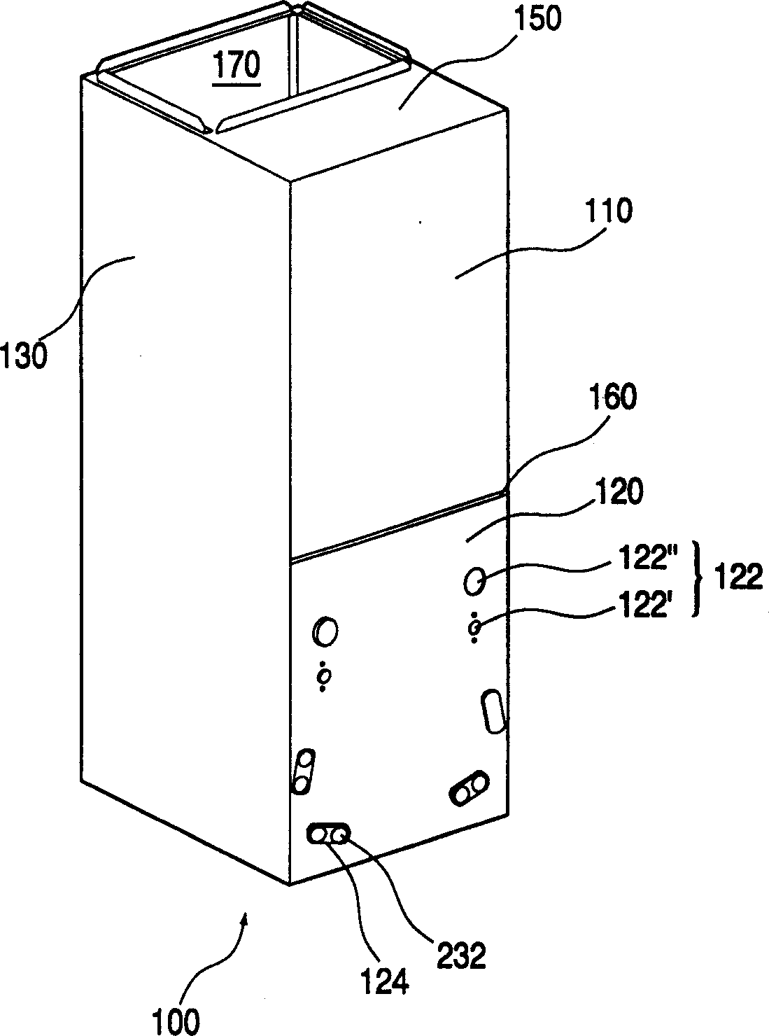 Indoor unit of air conditioner