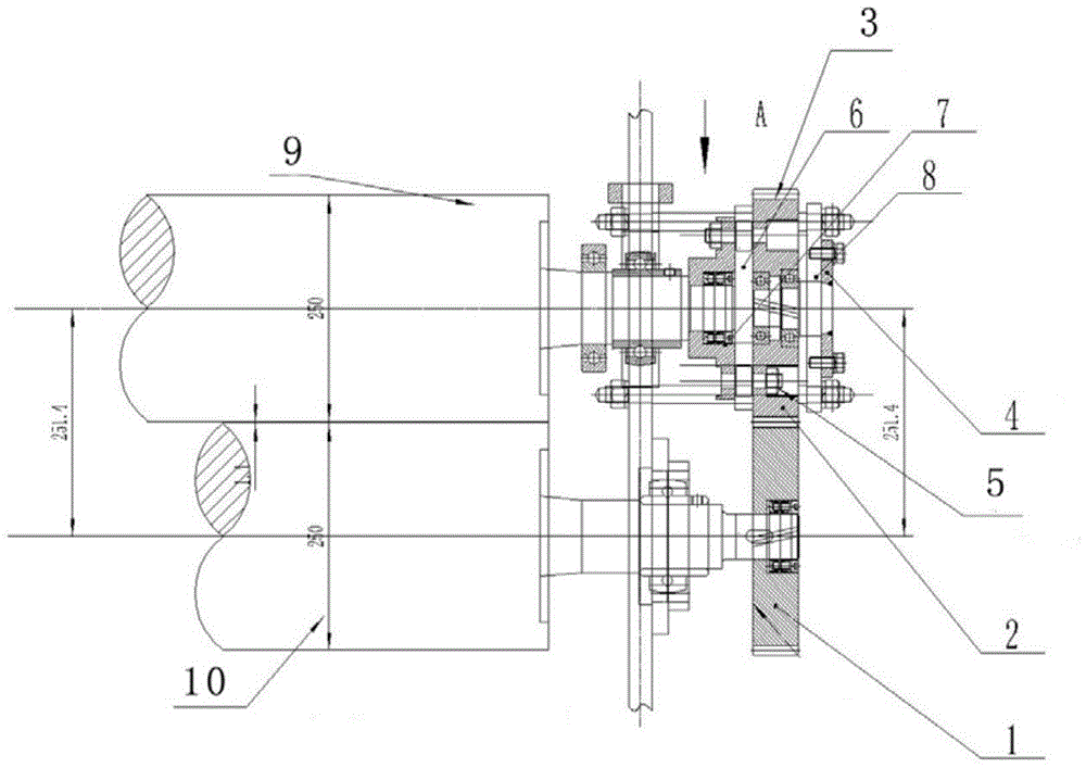 Synchronous tractor system and synchronous control method