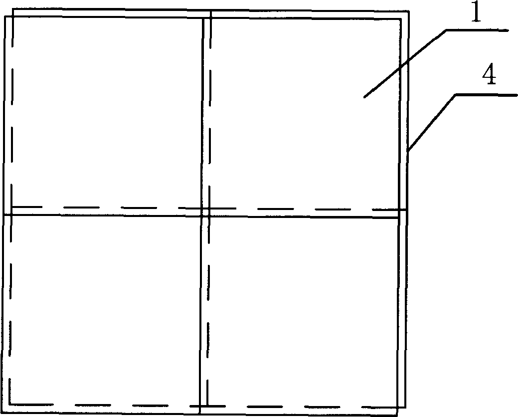 Roofing thermal insulation plate with wedge