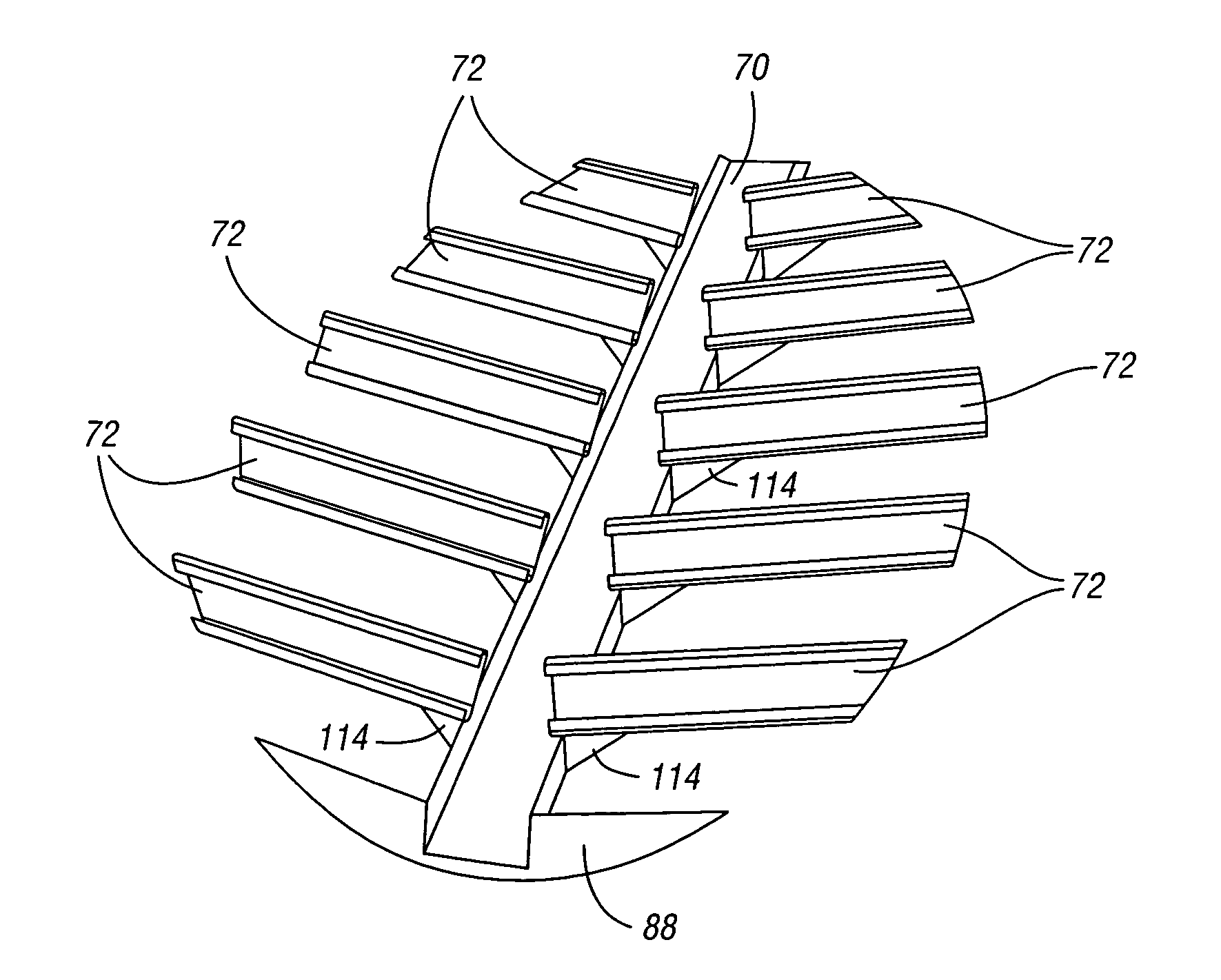 Gas-liquid impingement separators