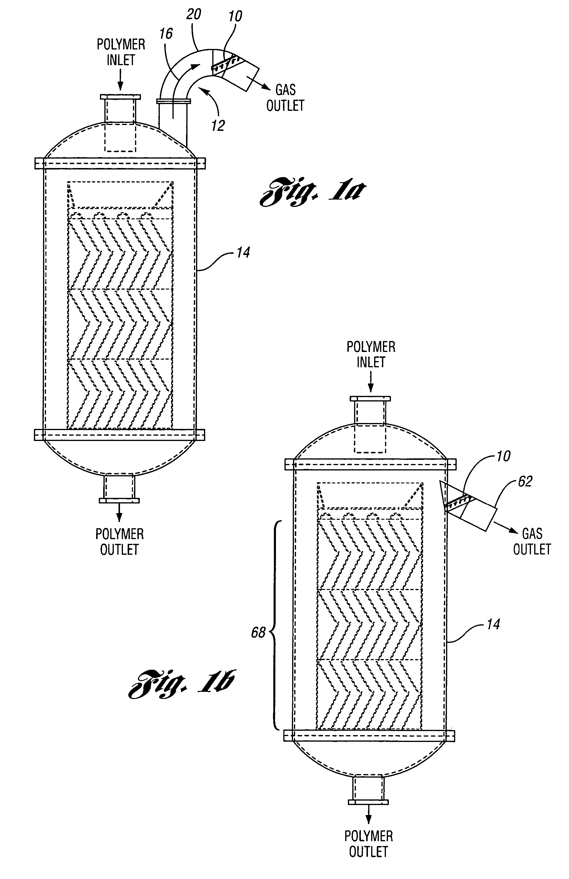 Gas-liquid impingement separators