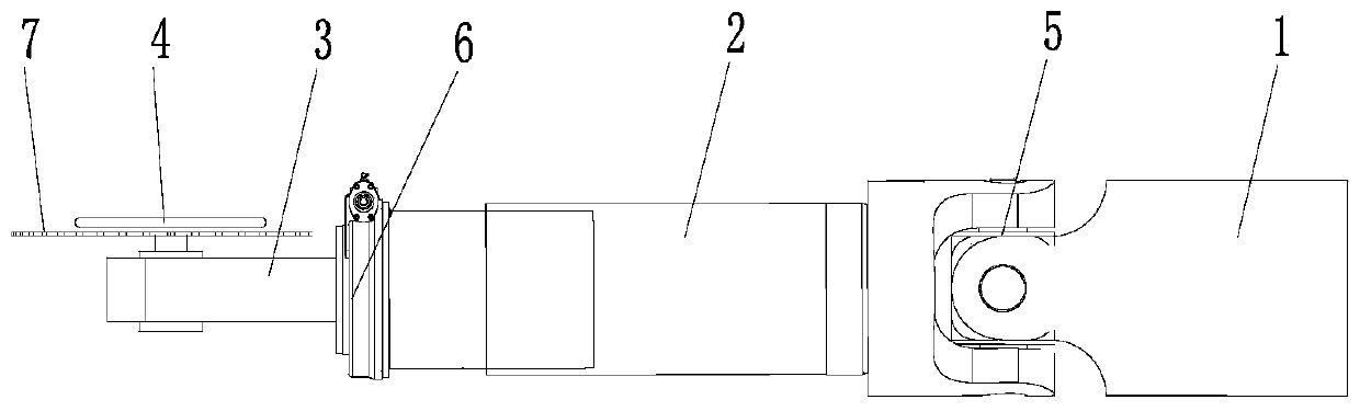 Tunnel secondary-lining concrete and rock cutting mechanism, device and method