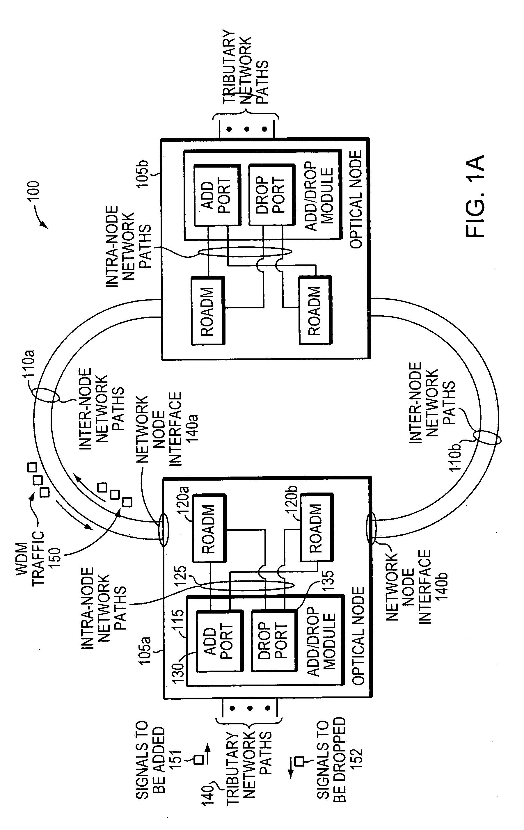 Methods and apparatus for performing directionless wavelength addition and subtraction within a ROADM based optical node