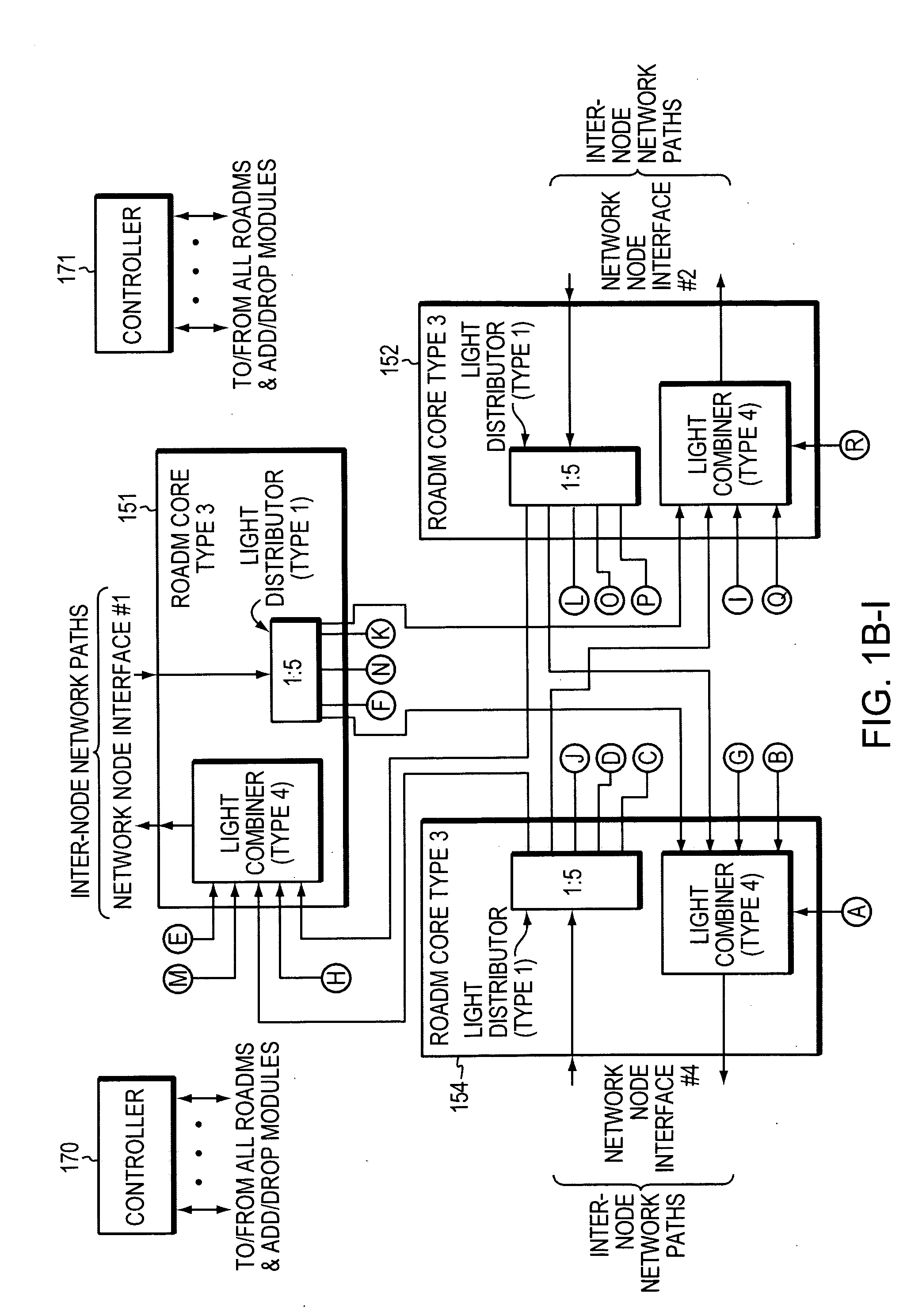 Methods and apparatus for performing directionless wavelength addition and subtraction within a ROADM based optical node