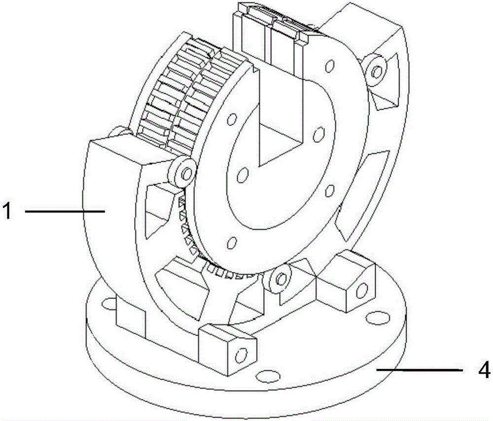 Two-freedom-degree hybrid stepping motor for bionic eyeballs of robot