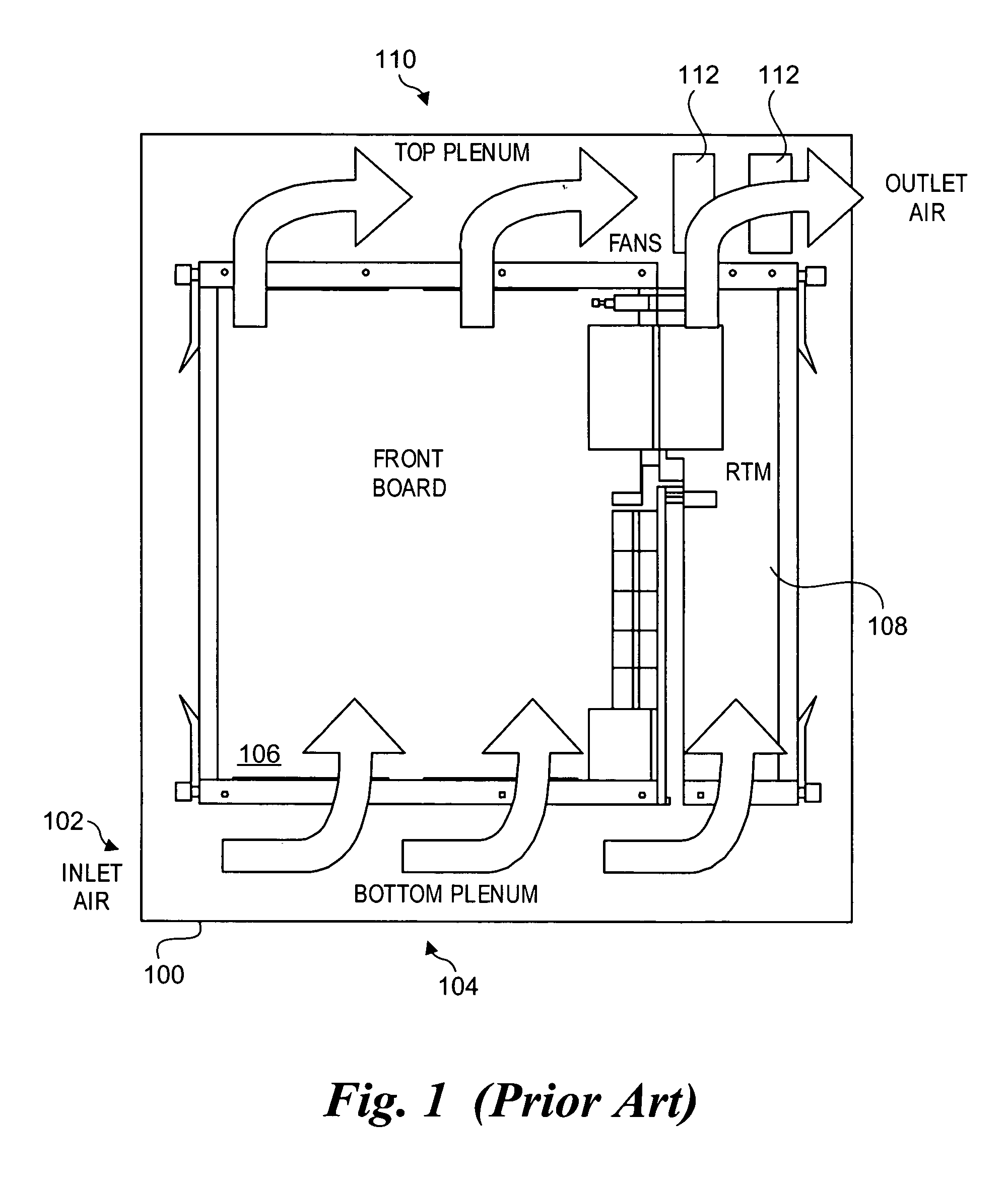 Reconfigurable airflow director for modular blade chassis