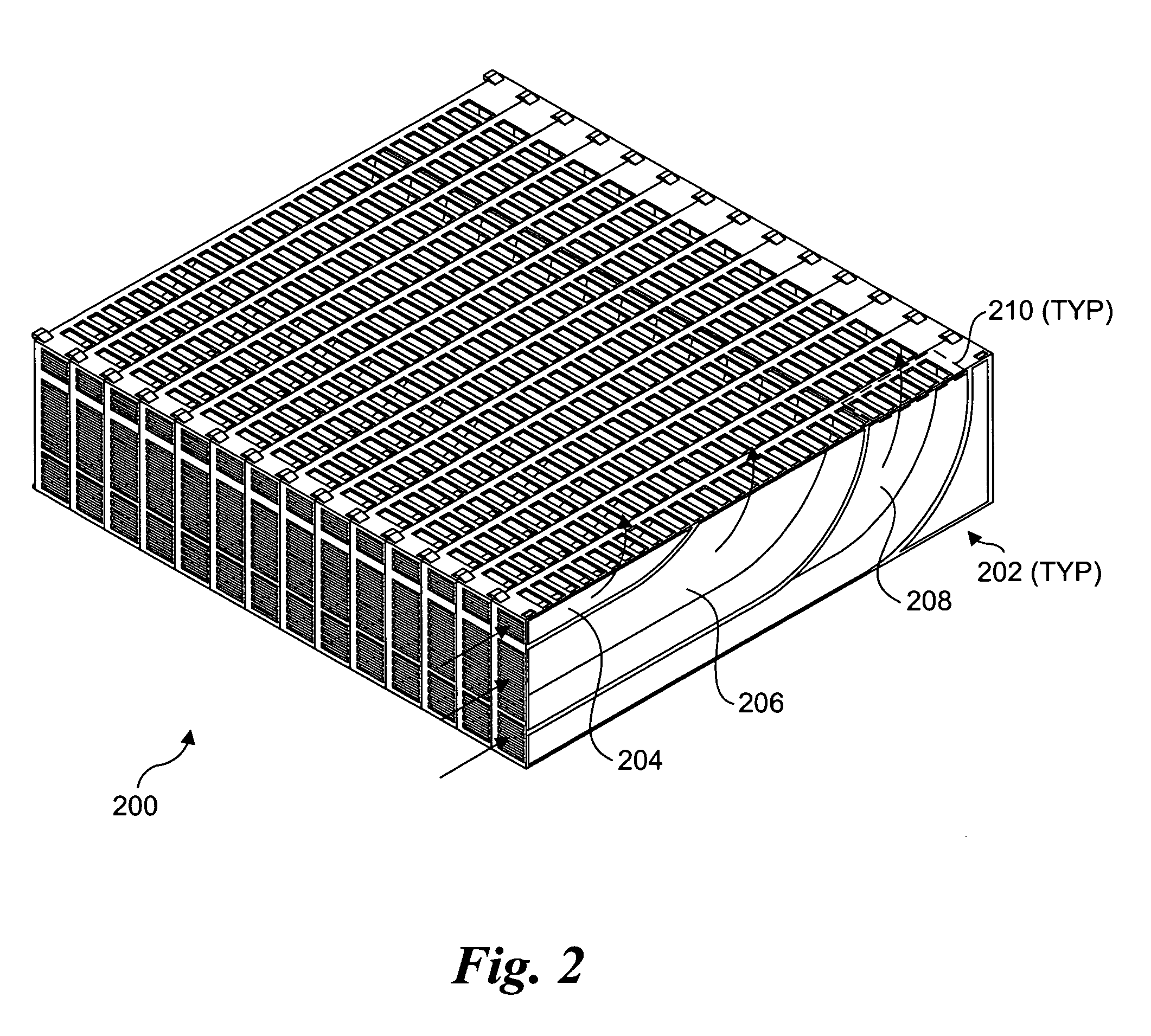 Reconfigurable airflow director for modular blade chassis