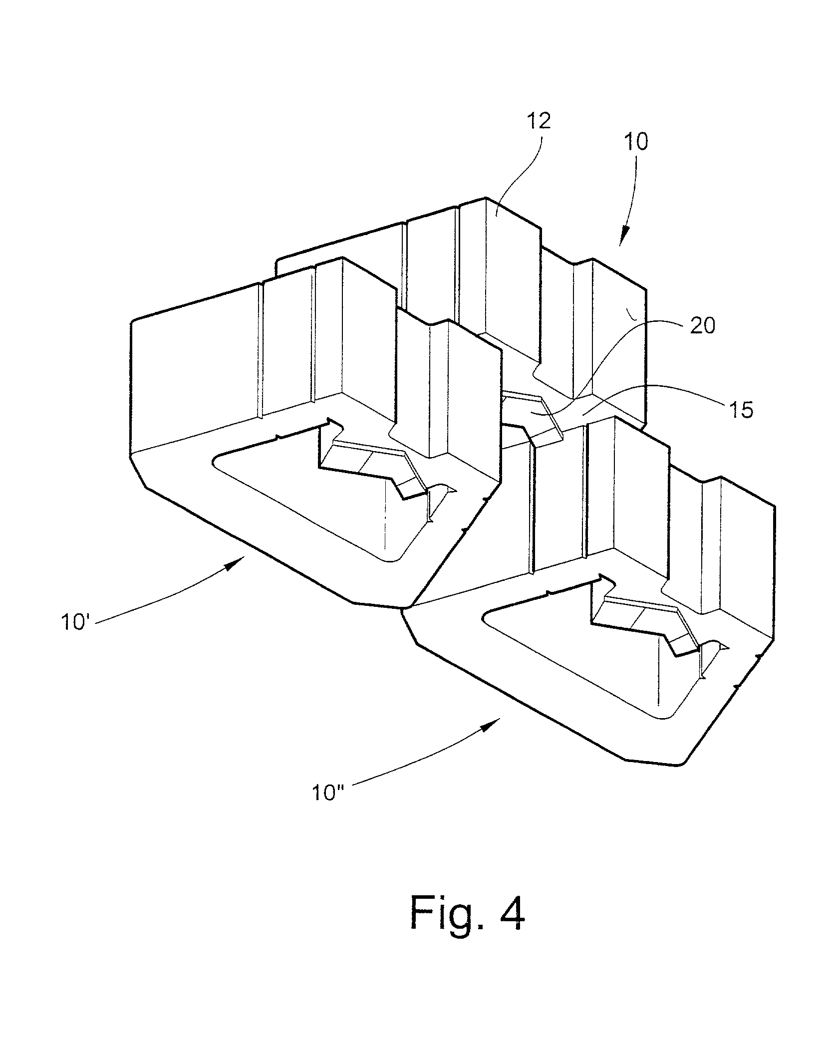 Retaining wall block