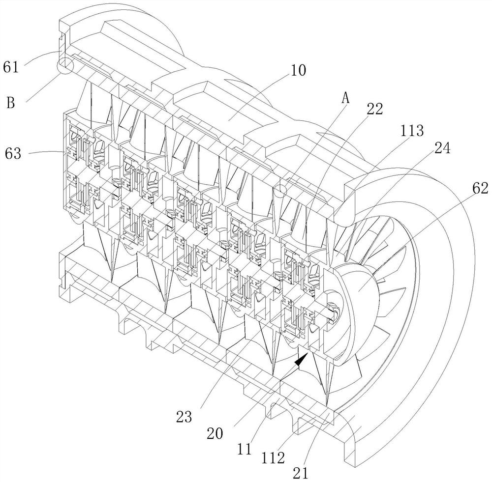 Axial flow fan device