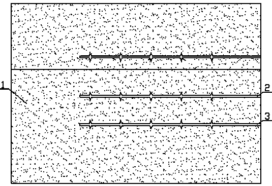 The method of hydraulic fracturing chemical expansion agent filling rapid excavation roadway