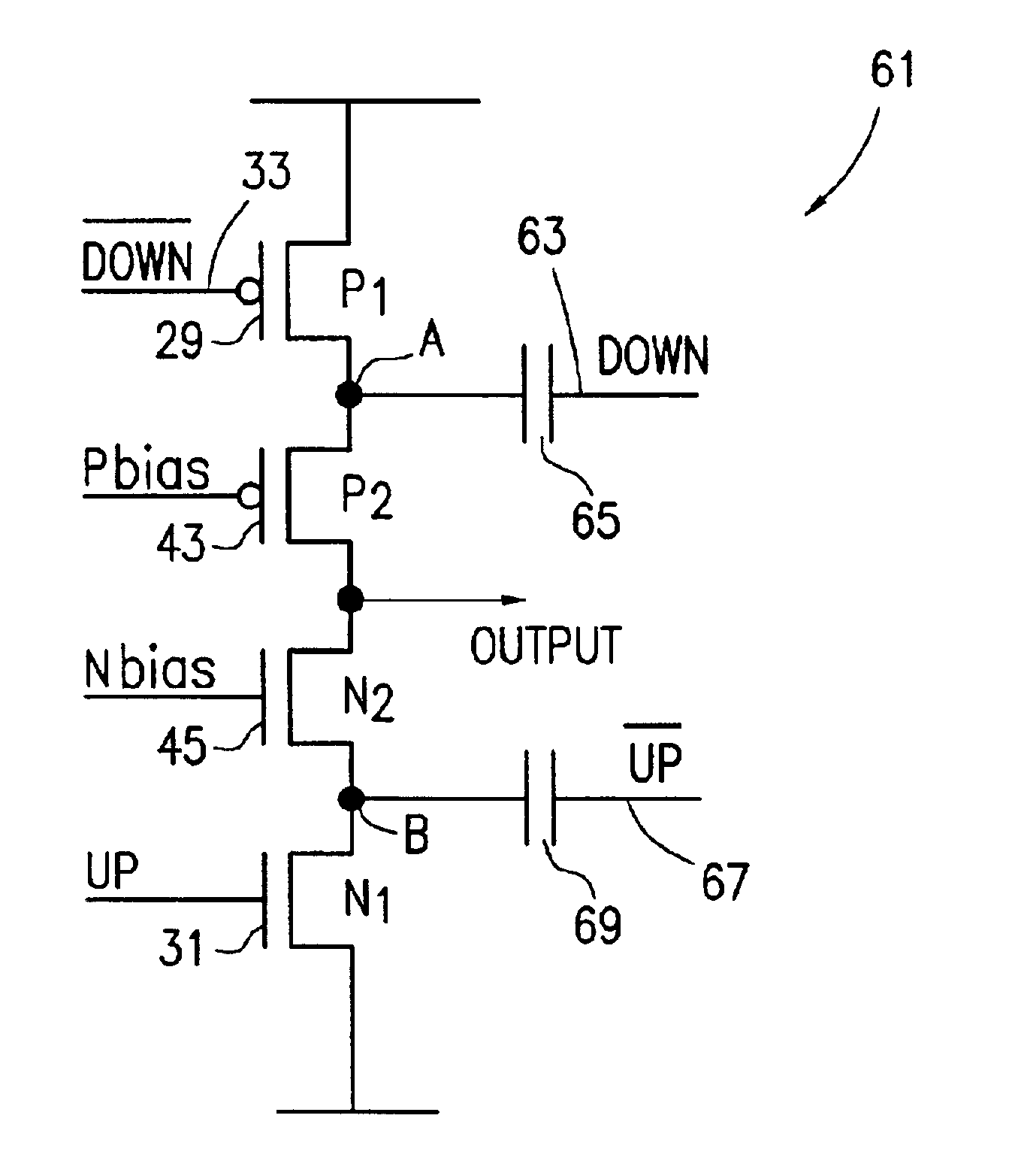 Low injection charge pump